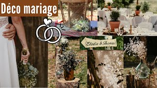 Ma déco de mariage bohème végétale DIY et seconde main 🌿 [upl. by Noitsuj]