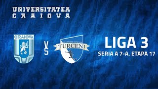 LIVE  UNIVERSITATEA CRAIOVA 2  CSO TURCENI [upl. by Suravart988]