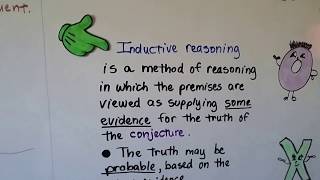 Geometry 21 Inductive Reasoning amp Conjectures [upl. by Anilas]