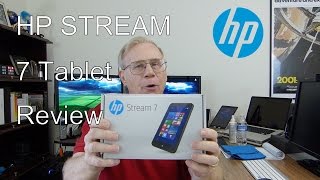 HP Stream 7 Signature Tablet Review [upl. by Gabie246]