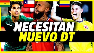 CAMBIOS DE ENTRENADOR  ¿QUÉ PASARÁ CON COLOMBIA CHILE Y LOS QUE NO CLASIFICARON [upl. by Ititrefen270]