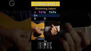 Thangamey  Guitar Lesson guitar strumming chords tamilsong anirudh naanumrowdythaan [upl. by Ellehcan]