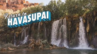 Exploring Havasupais INCREDIBLE Waterfalls  Havasu Falls  Descending Mooney Falls [upl. by Codel]