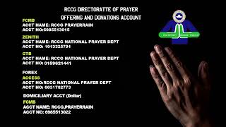 RCCG ONLINE PRAYER RAIN  20072024 [upl. by Eixirt]