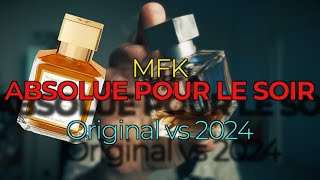 Absolue Pour Le Soir 2024 vs Original  Maison Francis Kurkdjian [upl. by Balkin483]