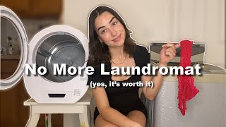 Best Home Portable Washer and Dryer Set Up [upl. by Neffets366]