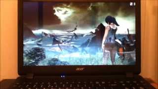 N2840 Gaming  Tombraider on Acer Aspire E15 ES1512 [upl. by Omoj769]