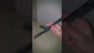 knuckleduster slow motion balisongbutterfly knife tricks [upl. by Robinette874]