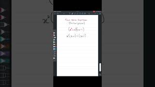 Factoring 4 term equations IGCSEOLevelEdExcel Math [upl. by Berkow684]