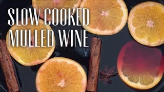 WARM RED WINE DRINK  Mulled Wine Recipe [upl. by Sadinoel]