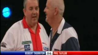 Jocky Wilson Cup  Taylor v Thornton pt 3 [upl. by Hutchinson26]