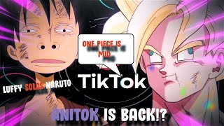 The Worst Anime Tiktok Trend is Back ANITOK 2021 [upl. by Anib639]