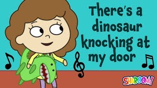 Theres a Dinosaur Knocking on my Door  Shabbat Song [upl. by Ayat]