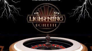 Best lighting roulette gameplay live winning strategy [upl. by Asseralc]