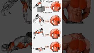 Chest Workout  Get Bigger Chest At Home 🔥 chestexercises [upl. by Adnuhsar]