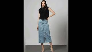 Slit Skirts for Womenladies western wearwomen fashion [upl. by Jar]