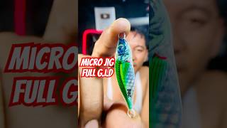 Micro jig metal jig umpan mancing full glow in the dark mancing mancingmania fishing [upl. by Nennek]