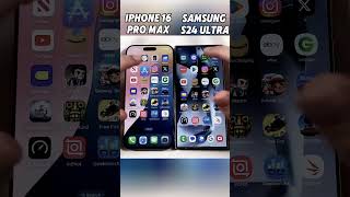 iPhone 16 Pro Max vs S24 Ultra⚡Ultimate Speed Test Which Flagship Will Reign Supreme🚀ShortsViral [upl. by Barron611]