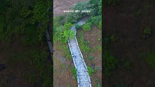 Kankeshwar temple alibaug  Night drone view   कनकेश्वर मंदिर अलिबाग [upl. by Jarrad]