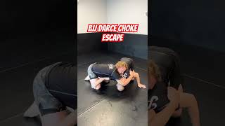 Darce choke escape bjj jiujitsu [upl. by Maltz316]