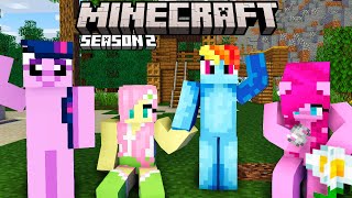 My Little Pony Plays Minecraft season 2 [upl. by Barcellona]