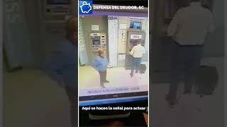 Robo de tarjeta en cajero automático [upl. by Knapp]