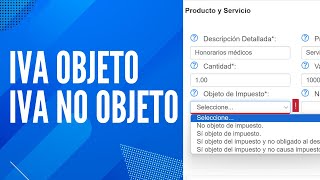 💡IVA Objeto y el IVA NO OBJETO en el CFDI Elige la Opción Correcta con este Tutorial 📊 [upl. by Ambros]