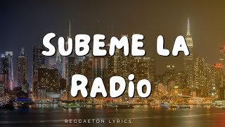 Enrique Iglesias  SUBEME LA RADIO LyricsLetra [upl. by Shantha808]