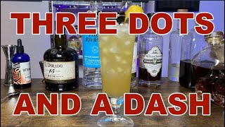 Three Dots and a Dash  a Tiki Classic made with Clarified Orange Cordial [upl. by Aikam572]