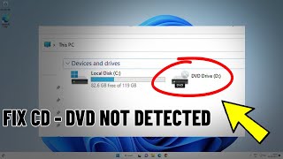 Fix CDROM  DVD Drive is Missing in Windows 11  10  87  How To Solve cd dvd drive Not Showing 💿 [upl. by Arehahs535]