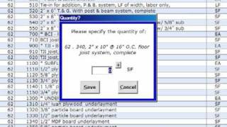 Creating An Estimate in the Fast Track Estimating Software [upl. by Wolk]