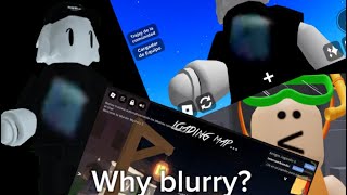 Why is my roblox blurry  Pls Can someone help me fix this \ [upl. by Assiram]