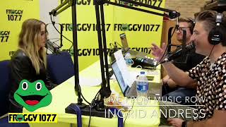 INGRID ANDRESS Live From Music Row in Nashville during CMA Week [upl. by Sheldon507]