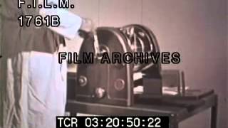 Mimeograph Machine stock footage  archival footage [upl. by Arramat]