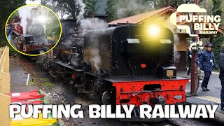 Puffing Billy Railway  Australias Most Famous Steam Train 13th June 2024 [upl. by Estren]