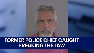 Former police chief accused of shoplifting from Walmart [upl. by Macnamara429]