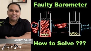 How to Solve Faulty Barometer amp Other Problems in Gaseous State  ANKIT GAUR  Questions amp Solutions [upl. by Sophia]