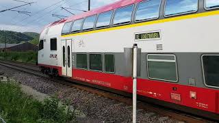 CFL 4016 regional train from Troisvierges to Luxembourg close to Ettelbruck [upl. by Sydelle]