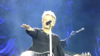 Bon Jovi Macau 26Sep2015 The Radio Saved My Life Tonight [upl. by Asena]