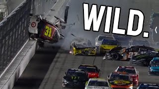 Worst NASCAR Catchfence Crashes [upl. by Kcirnek]