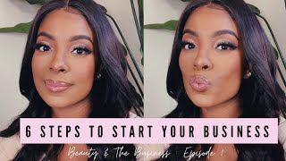 HOW TO START YOUR LASH BUSINESS  BEAUTY AND THE BUSINESS EP 1 [upl. by Scrivenor351]