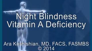 Night Blindness  Vitamin A Deficiency [upl. by Koby]