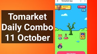 Tomarket combo 11 october  Tomarket airdrop mystery code  to market airdrop secret code [upl. by Prakash]