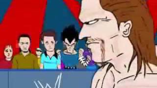 JEFF HARDY VS TRIPLE H VS EDGE CARTOON [upl. by Inahet]