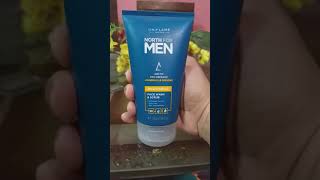 North for men face wash amp scrub Oriflame Sweden review in Urdu [upl. by Mcmath604]