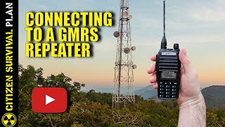 How GMRS Repeaters Work amp How to Connect to One [upl. by Washko]