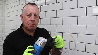 How to regrout tiles [upl. by Poyssick]