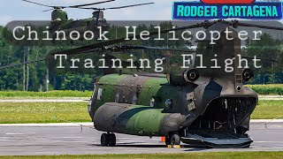 Chinook Helicopter Training Flights [upl. by Spratt972]