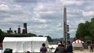 LIVE Historic Planes Flyover the National Mall in Washington DC [upl. by Nysila]