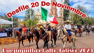 Desfile de huejuquilla el alto 20 de noviembre 2023 parte 2 [upl. by Malcom878]